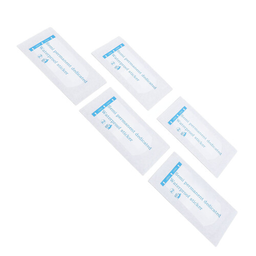 50pcs Eyebrow Water Resistant Patches Transparent Sweat Proof 1
