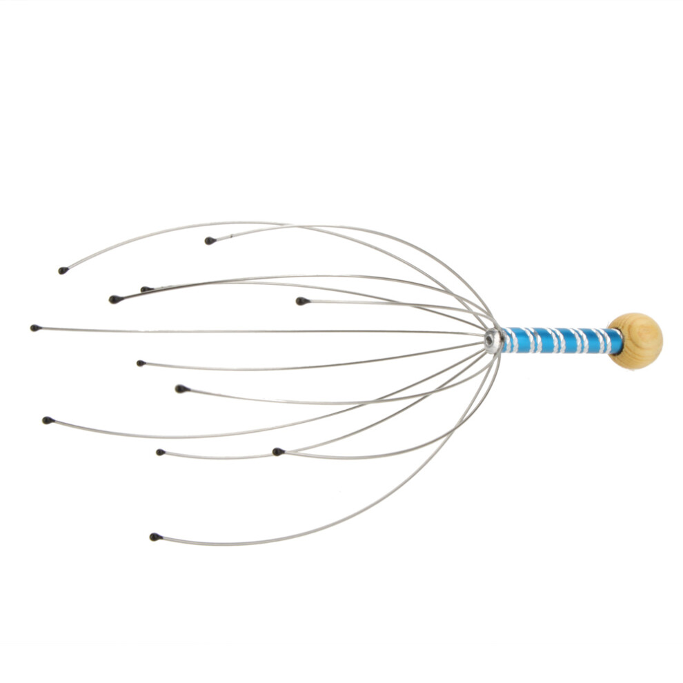 []Octopus Scalp Head Massager Scratcher (Random Color)