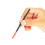 Silicone Eyelash Brush Disposable Mascara Applicator Half Moon 4