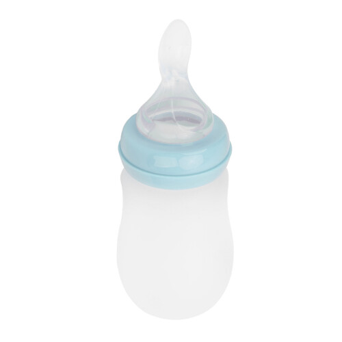 (Blue) 240ml Groen Squeeze Voedingsbeker 2