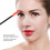 Silicone Eyelash Brush Disposable Mascara Applicator Half Moon 2