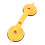 Bad Greep Suction Cup Antislip Douchegreep Luminous Geel 39cm 4