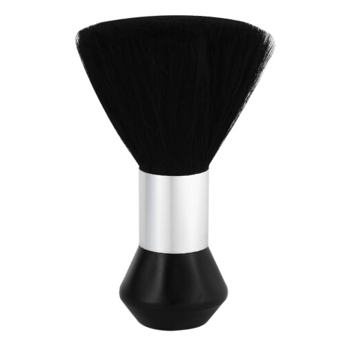 Weiche schwarze Nackenstaubbürste für Styling