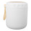 400ml Vacuum Stainless Steel Soup Jar with Spoon Handle White 2