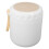 400ml Vacuum Stainless Steel Soup Jar with Spoon Handle White 3