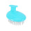 Spazzola Massaggio Cuoio Capelli Blu 1