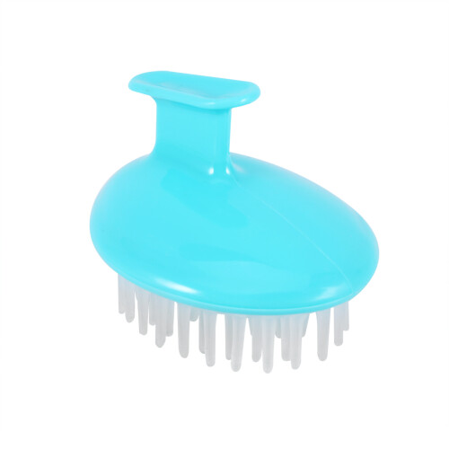 Spazzola Massaggio Cuoio Capelli Blu
