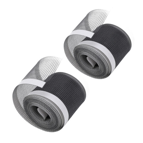 2Pcs Window Screen Repair Tape Cuttable Strong Adhesive Patch 2