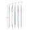 5x Nailartpinsel 7-20mm Acryl Liner 3