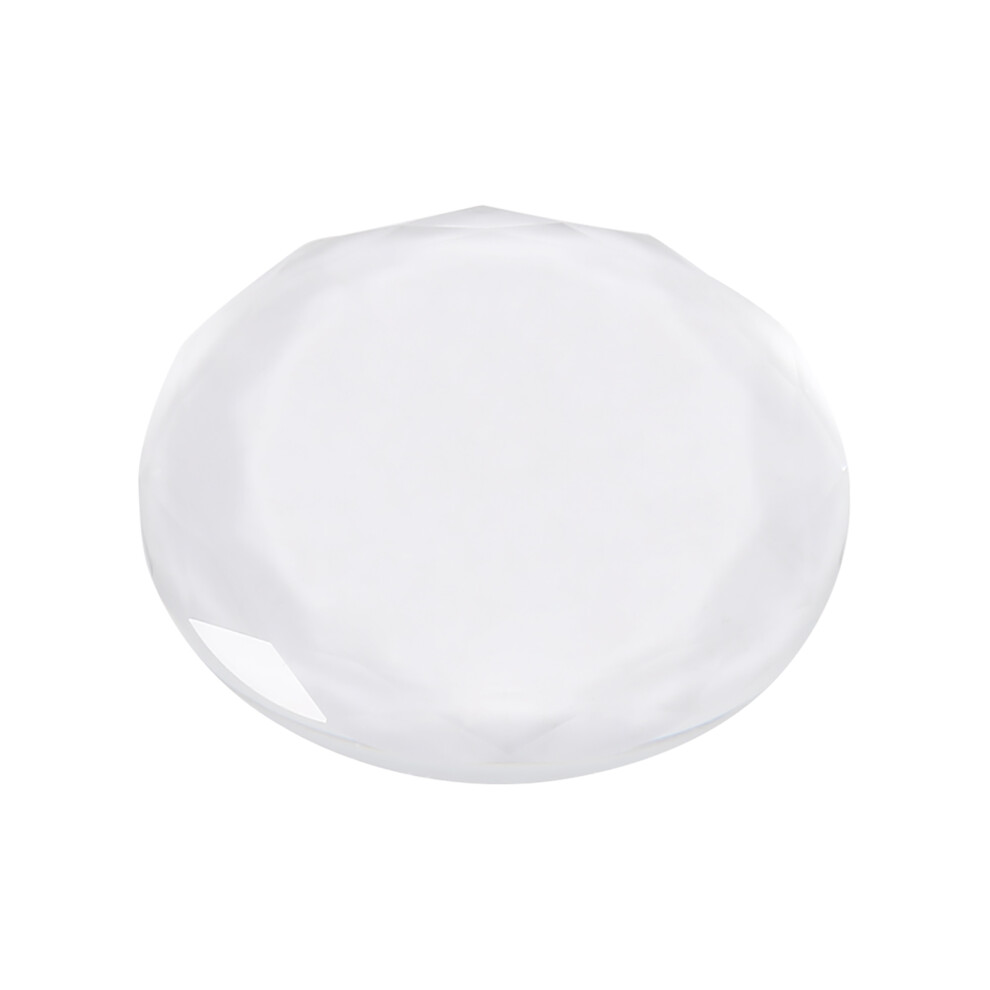 Round Crystal Eyelash Glue Holder Lash Separator Pallet