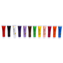 Professionelle Acryl-Nagelkunst-Farbtube Set 12 Farben