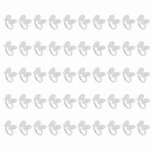 50 stuks nagel chart ring fake tip gel display