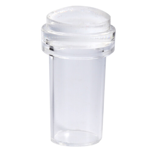 Transparent Silicone Nail Stamper & Scraper Set