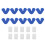 10pcs Nasal Pad V Shaped Nose Liners Comfortable Guard Cushion 1