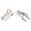 10 stuks herbruikbare aluminium nail art forms 5