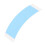 30 PCS Lace Front Support Tape Waterproof Blue Double Sided 75X20mm 3