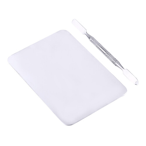 Small Stainless Steel Makeup Mixing Spatula 1