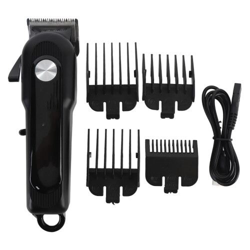 Rechargeable Travel Hair Trimmer with Combs