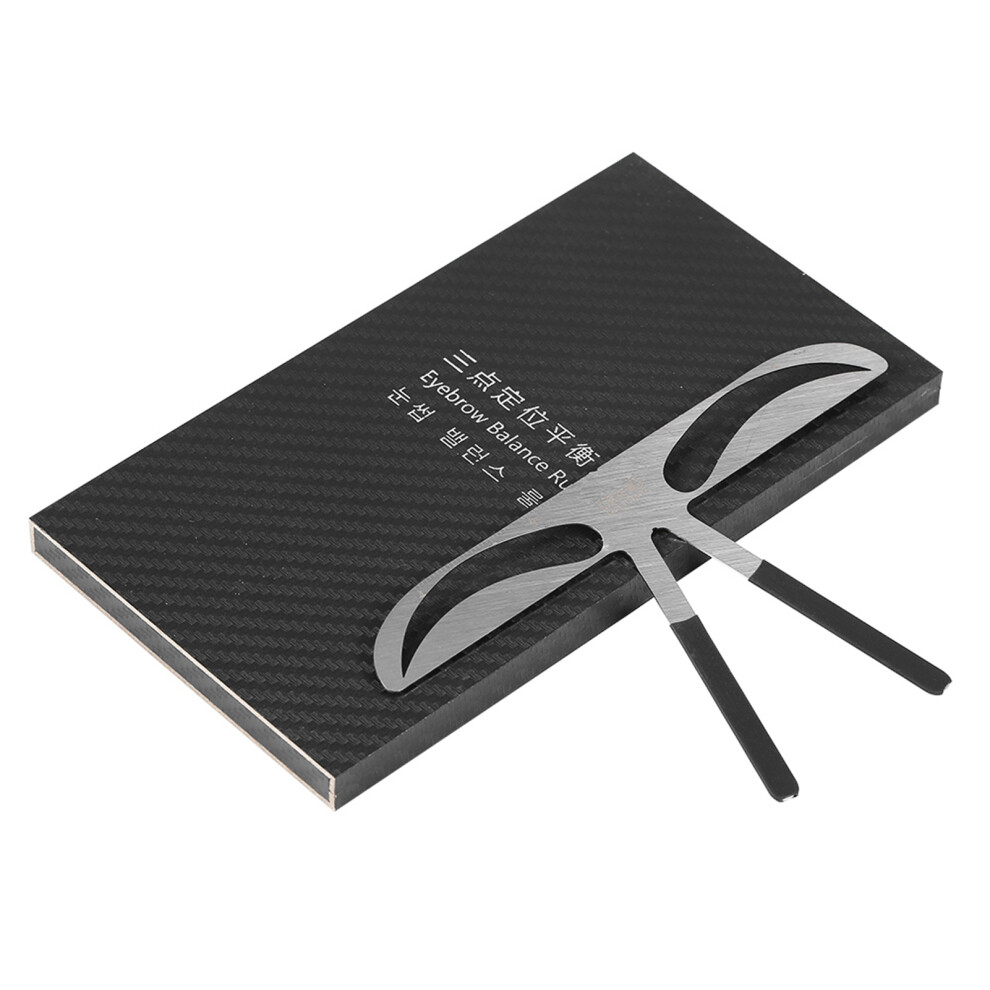 Professional Eyebrow Stencil Shaping Ruler Makeup Tool
