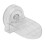 (Clear White) Douchepoef antislip met zuignap Zwart 4