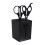 Professioneller Salon-Kamm-Schere-Halter (Schwarz) 1