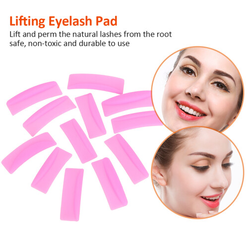 6 Paar Silicone Wimperkrullers 2