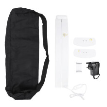 (GB Plug) Opvouwbare Halve Maan Nagellamp 308 LED's Telefoonhouder