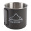304 RVS Camping Beker 300ml Zwart 1