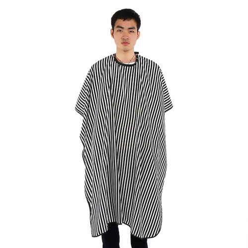 Gestreepte Kapperskap / Kap voor Kapperssalon 1