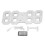 3D LED klok met afstandsbediening 1