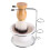 Shaving Brush Holder + Soap Bowl Set for Men 1