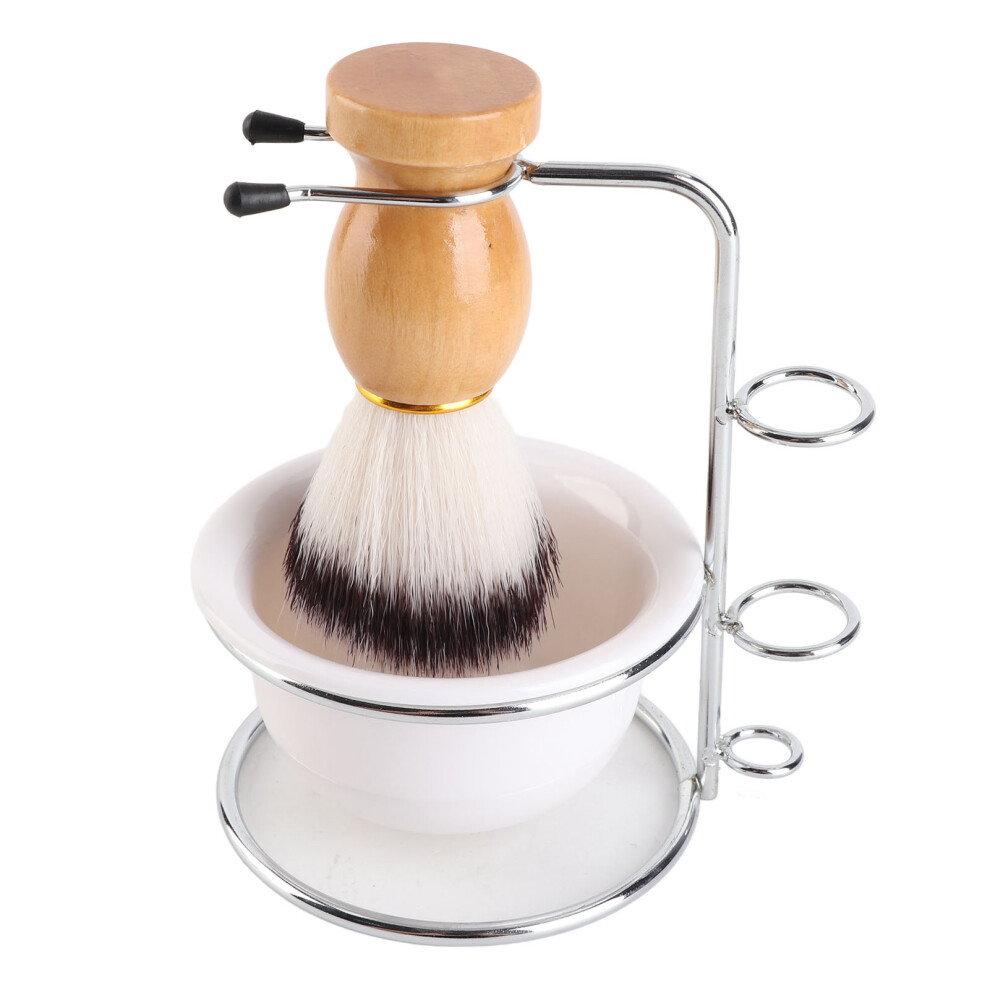 Shaving Brush Holder + Soap Bowl Set for Men