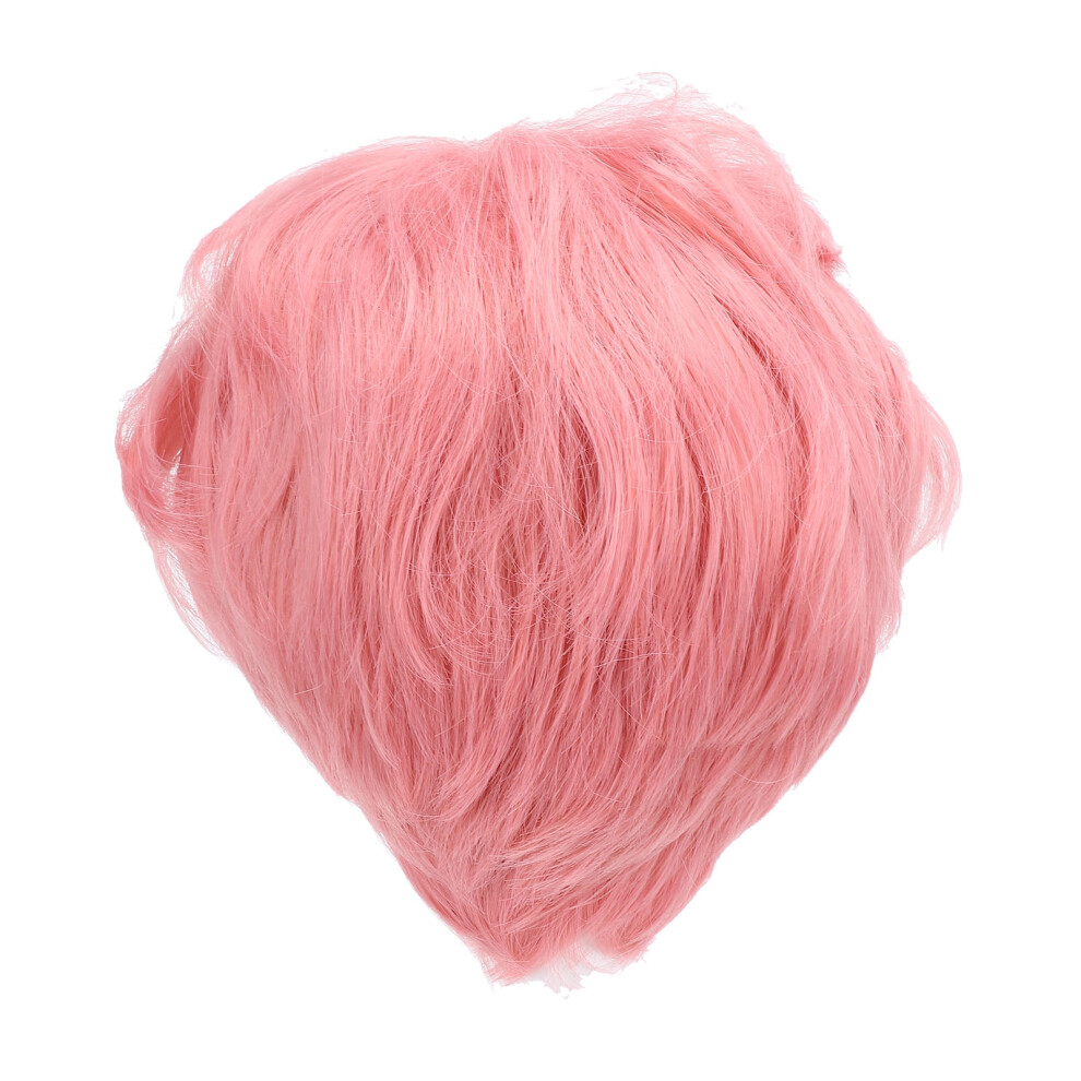 Men Short Hair Synthetic Cosplay Wig for Parties Xmas Daily Life