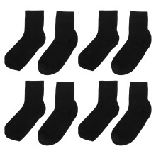 (Black) 4 Pairs Gel Socks Reusable Moisturizing Soft Elastic for Sleeping Gray