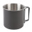 304 RVS Camping Beker 300ml Zwart 5
