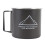 304 RVS Camping Beker 300ml Zwart 2