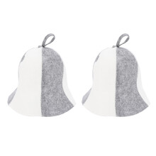 2x Sauna hoed, isolerend, dik, absorberend, ademend