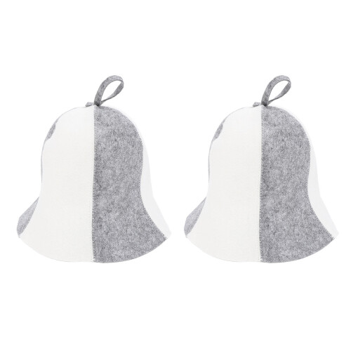 2x Sauna hoed, isolerend, dik, absorberend, ademend