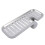Keuken Gootsteen Organizer Grijze RVS 3