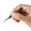 8.7cm Stainless Steel Acne Tweezer Hooked Tip 5