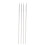 5x Airbrush Needle 0.2mm Gravity Feed 4