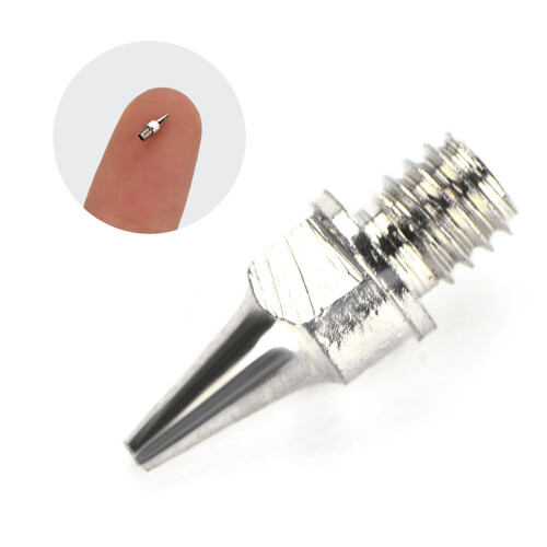 5x Airbrush Nozzle 0.2mm Gravity Feed 1