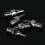 5x Airbrush Nozzle 0.5mm Gravity Feed 5