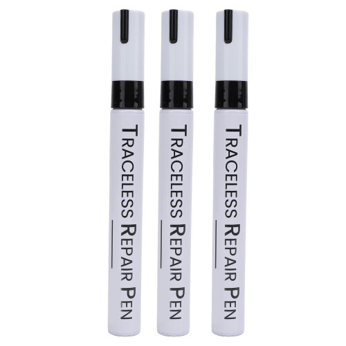 Penna Vernice Auto Nera 3 Pcs Resistente Intemperie