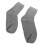 (Gray) 4 Pairs Gel Socks Reusable Moisturizing Soft Elastic for Sleeping Gray 5