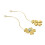 2pcs Gold Clover False Eyelashes Display Shelves 4