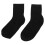 (Black) 4 Pairs Gel Socks Reusable Moisturizing Soft Elastic for Sleeping Gray 2
