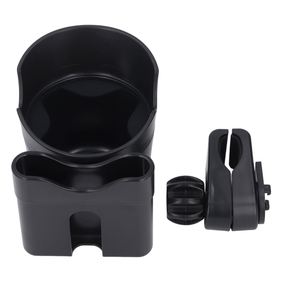 360 Degree Rotation Walker Cup Holder with Phone Holder for Strollers