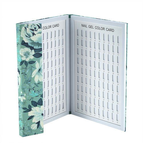 180 kleuren nagellak display boek groen 2