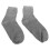 (Gray) 4 Pairs Gel Socks Reusable Moisturizing Soft Elastic for Sleeping Gray 3